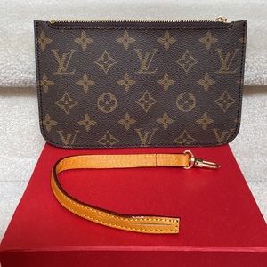 louis vuitton neverfull pouch only / wristlet